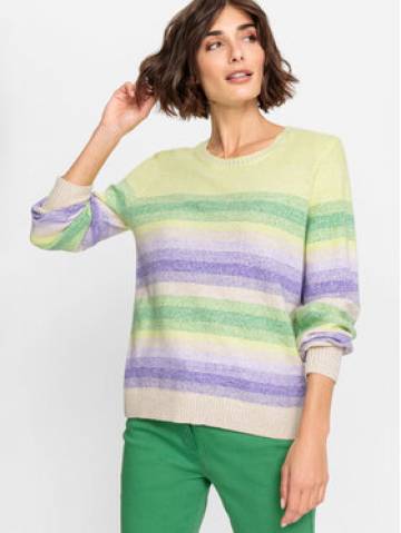 Olsen Светр 11004073 Кольоровий Regular Fit Olsen Светр 11004073 Кольоровий Regular Fit