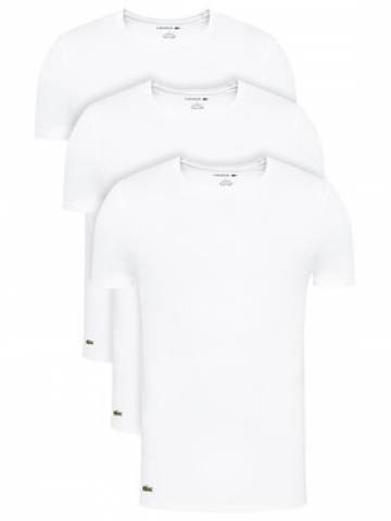 Lacoste Набір з 3 футболок TH3321 Білий Slim Fit Lacoste Набір з 3 футболок TH3321 Білий Slim Fit