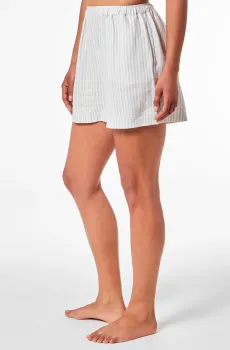 Женские льняные шорты в полоску MILEY Разноцветный L Etam 6535070