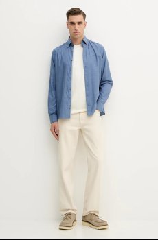 Хлопковая футболка Hackett London