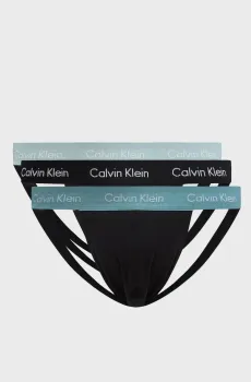 Мужские черные джоки (3 шт) Черный L Calvin Klein 000NB3363A