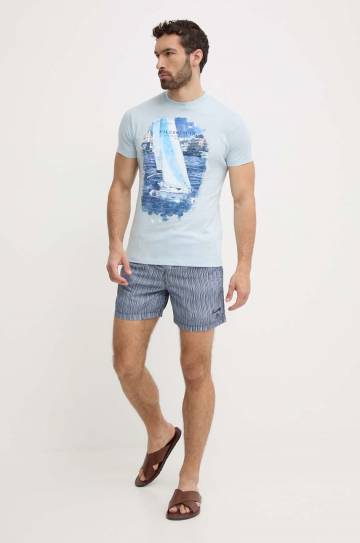Купальные шорты Superdry цвет синий Купальные шорты Superdry цвет синий