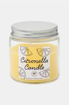 Свічка від комарів Citronella - жовтий