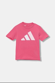 Детская хлопковая футболка adidas