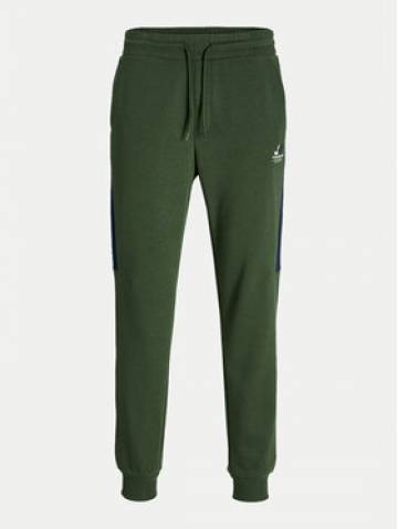 Jack&Jones Junior Спортивні штани Kylo 12259884 Зелений Regular Fit Jack&Jones Junior Спортивні штани Kylo 12259884 Зелений Regular Fit