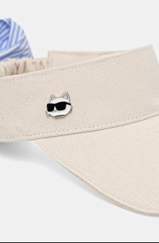 Karl Lagerfeld козырек для женщин хлопковый IKON