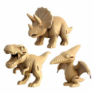 3D пазл Cartonic Dinos trio (CARTTRIODINO) 3D пазл Cartonic Dinos trio (CARTTRIODINO)
