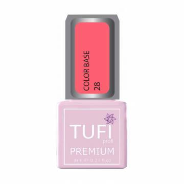 База для гель-лака Tufi profi Premium Color Base 028 Мальборо, 8 мл База для гель-лака Tufi profi Premium Color Base 028 Мальборо, 8 мл