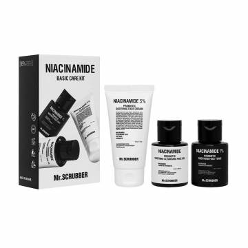 Подарочный набор Mr.Scrubber Niacinamide Basic Care Kit (гель, 50 мл + тоник, 50 мл + крем, 50 г) Подарочный набор Mr.Scrubber Niacinamide Basic Care Kit (гель, 50 мл + тоник, 50 мл + крем, 50 г)