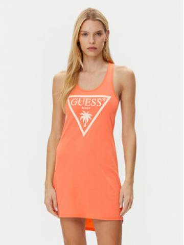 Guess Повсякденна сукня E3GP03 JA914 Білий Regular Fit Guess Повсякденна сукня E3GP03 JA914 Білий Regular Fit