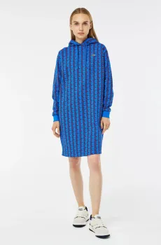 Женское синяя платье Голубой 36 Lacoste EF243434M