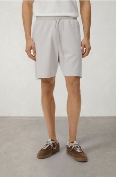 Reserved - Структуровані шорти регулярного крою - світло-сірий - 322EF-09X