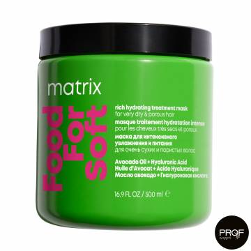 Маска Matrix Food Soft Rich Hydrating Treatment Mask для интенсивного питания и увлажнения волос, 500 мл Маска Matrix Food Soft Rich Hydrating Treatment Mask для интенсивного питания и увлажнения волос, 500 мл