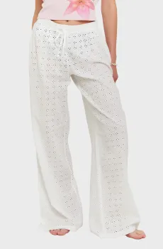Женские белые брюки Белый 34 Tally Weijl SPACOEDDY