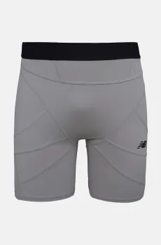 Мужские серые компрессионные тренировочные шорты Серый XL New Balance MS231673RCD