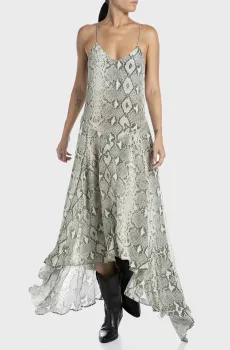 Женский сарафан с узором Разноцветный S Replay WI9158.000.A74936