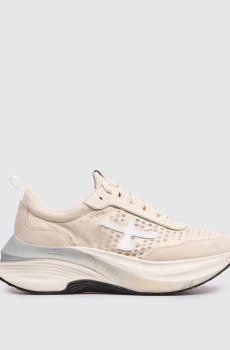 Бежевые комбинированные кроссовки Hill