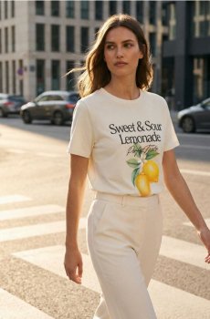 Бавовняна футболка з принтом - блідо-зелений