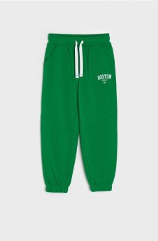 Трикотажні джогери - green spruce