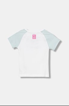 Детская хлопковая футболка Puma PUMA X HELLO KITTY & FRIENDS Slim Tee