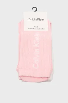 Женские носки (2 пары) BACK Разноцветный ONESIZE Calvin Klein 701235379