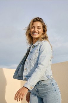 Comfort джинсова куртка - синій