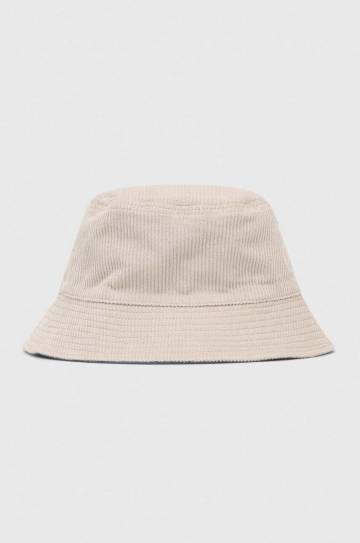 Шляпа из хлопка Billabong цвет бежевый хлопковый Шляпа из хлопка Billabong цвет бежевый хлопковый