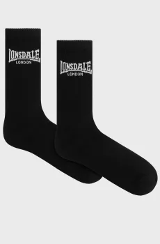 Черные носки (6 пар) Черный 39-42 Lonsdale 117750