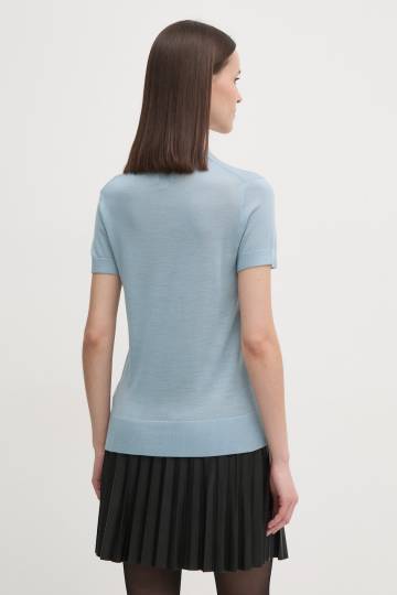 Свитер с примесью шерсти Calvin Klein женский лёгкий K20K208123 Свитер с примесью шерсти Calvin Klein женский лёгкий K20K208123