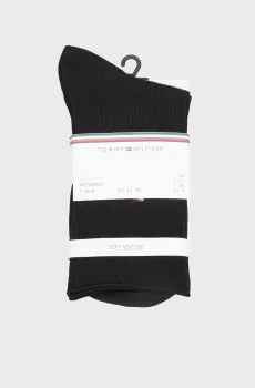 Женские черные носки REFINED Черный 35-38 Tommy Hilfiger 701228794
