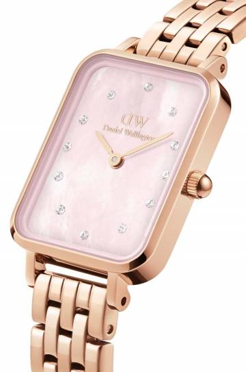 Часы Daniel Wellington Quadro Lumine 20x26 Link женские цвет золотой Часы Daniel Wellington Quadro Lumine 20x26 Link женские цвет золотой