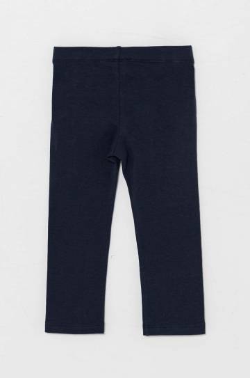 Детские леггинсы Kenzo Kids цвет синий однотонные K60656 Детские леггинсы Kenzo Kids цвет синий однотонные K60656