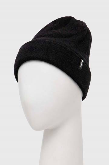 Шапка с примесью шерсти Rip Curl цвет чёрный из толстого трикотажа Шапка с примесью шерсти Rip Curl цвет чёрный из толстого трикотажа