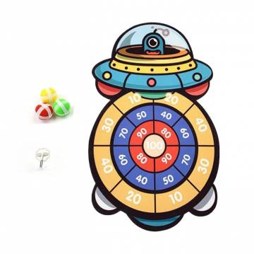 Детский набор для игры в дартс Shantou Jinxing Космос (мишень, 1 шт + мяч, 3 шт + крючок, 1 шт), от 3 лет, 46*30*2 см (TT930) Детский набор для игры в дартс Shantou Jinxing Космос (мишень, 1 шт + мяч, 3 шт + крючок, 1 шт), от 3 лет, 46*30*2 см (TT930)