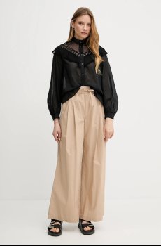 Хлопковая рубашка Weekend Max Mara