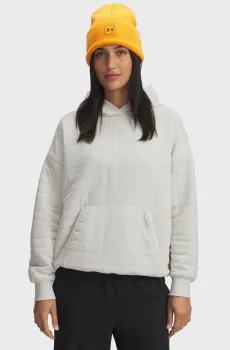 Женское белое худи Unstoppable Flc Txtr Hoodie Белый XS Under Armour 6003655-110