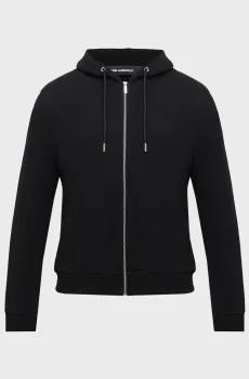 Мужское черное худи Черный L Karl Lagerfeld 563900.705008;990