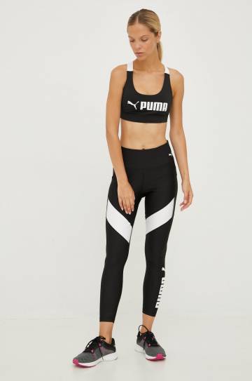 Спортивный бюстгальтер Puma Fit цвет чёрный Спортивный бюстгальтер Puma Fit цвет чёрный