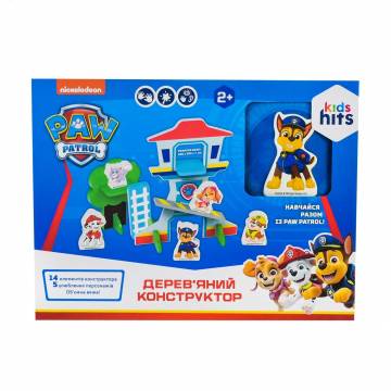 Игрушка Kids Hits Paw Patrol Деревянный конструктор, от 2 лет, 34*25.5*3.3 см (KH20/042) Игрушка Kids Hits Paw Patrol Деревянный конструктор, от 2 лет, 34*25.5*3.3 см (KH20/042)