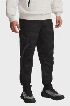 Мужские черные спортивные брюки UA Unstoppable Cargo Pant Черный M Tall Under Armour 1390256-003