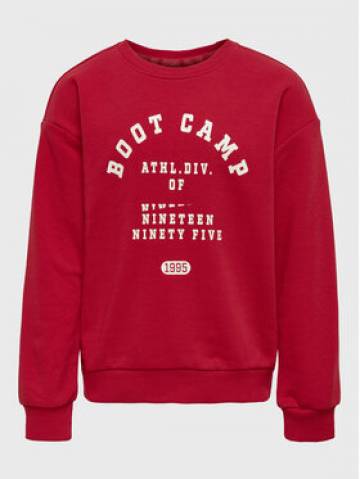 Kids ONLY Світшот Ziggy 15271455 Червоний Regular Fit Kids ONLY Світшот Ziggy 15271455 Червоний Regular Fit