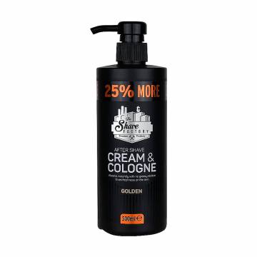 Крем-одеколон после бритья The Shave Factory Golden After Shave Cream & Cologne, 500 мл Крем-одеколон после бритья The Shave Factory Golden After Shave Cream & Cologne, 500 мл