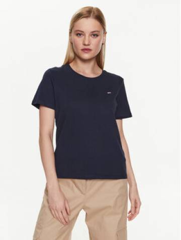 Tommy Jeans Футболка DW0DW14616 Cиній Regular Fit Tommy Jeans Футболка DW0DW14616 Cиній Regular Fit
