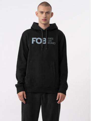 4F Світшот 4FAW23TSWSM0713 Чорний Regular Fit 4F Світшот 4FAW23TSWSM0713 Чорний Regular Fit