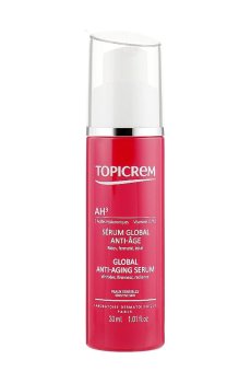 Уценка! Антивозрастная сыворотка для лица Topicrem AH3 Global Anti-Aging Serum для чутливої шкіри, 30 мл