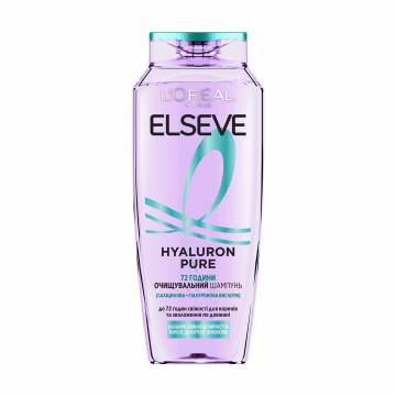 Очищающий шампунь LOreal Paris Elseve Hyaluron Pure для волос, склонных к жирности, 400 мл Очищающий шампунь LOreal Paris Elseve Hyaluron Pure для волос, склонных к жирности, 400 мл