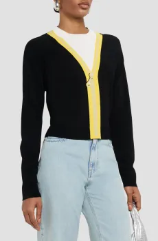 Женский черный джемпер Черный S Moschino J0903.8201;2029