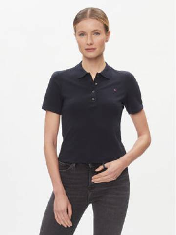 Tommy Hilfiger Поло 1985 WW0WW42047 Cиній Slim Fit Tommy Hilfiger Поло 1985 WW0WW42047 Cиній Slim Fit