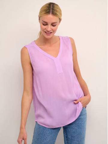 Kaffe Топ Amber 501035 Рожевий Regular Fit Kaffe Топ Amber 501035 Рожевий Regular Fit