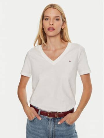 Tommy Hilfiger Футболка WW0WW44177 Білий Regular Fit